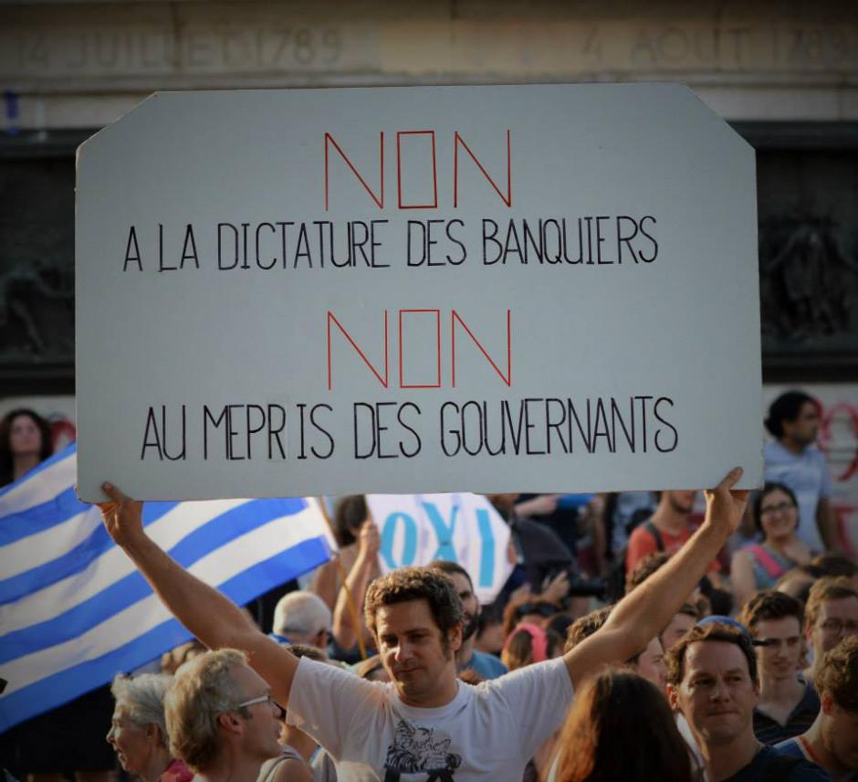 GRECE : CE N'EST PAS A LA FINANCE DE GOUVERNER